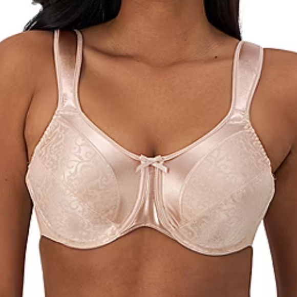 Bali Satin Tracings Minimizer Underwire Bra Womens 38DDD NEW - Picture 1 of 5